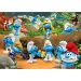 Hupikéke Smurfs Waldspaß 104-teiliges Supercolor Puzzle - Clementoni Bild 2