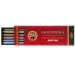 ICO: Koh-I-Noor Gioconda Metallic-Bleistiftminen in sechs verschiedenen Farben, 5,6 mm
