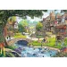 Idyllisches Leben 2x500 Teile Puzzle - Trefl Bild 3