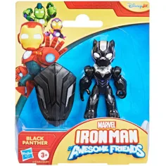 Iron Man und seine großartigen Freunde – Black Panther Actionfigur – Hasbro Bild 1