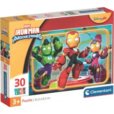 Iron Man und seine wunderbaren Freunde 30-teiliges Puzzle – Clementoni Bild 1
