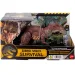 Jurassic World: Metriacanthosaurus angreifender Dino mit Sound und Licht – Mattel Bild 1