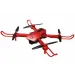 KOO: Kotaro 078 rot zusammenklappbarer Quadrocopter mit Doppelkamera und LED-Beleuchtung Bild 2