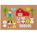 Korktafel-Spielset mit Tierfiguren - Woodyland Bild 1