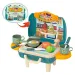 Küchenspielset in klappbarem Koffer, 25-teiliges Set Bild 1
