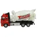 Alloy Car: Schwungrad-Betonmischer-LKW mit Licht und Sound in zwei Varianten 19cm 1 Stück Bild 3