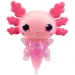 Let’s Glo Axolotl leuchtender Wasserfreund in rosa Farbe Bild 2