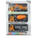 LKW-Fahrer: Schwungrad-Baustellen-LKW 3er-Set 19cm Bild 5