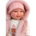 Llorens: Chloe 38cm große weinende Puppe mit rosa Weste Bild 4