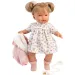 Llorens: Joelle 38 cm große Puppe mit Geräusch in einem Kleid mit Blumenmuster Bild 2