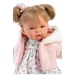 Llorens: Joelle 38 cm große Puppe mit Geräusch in einem Kleid mit Blumenmuster Bild 3