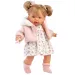 Llorens: Joelle 38 cm große Puppe mit Geräusch in einem Kleid mit Blumenmuster Bild 1