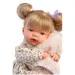 Llorens: Joelle 38 cm große Puppe mit Geräuschen und Fellweste Bild 3