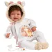 Llorens: Tala Sonrisas 44cm Neugeborenes Baby mit Geräusch in Giraffenkleidung Bild 1
