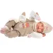 Llorens: Tina 44 cm große Neugeborenenpuppe mit Geräuschfunktion im Fuchs-Outfit Bild 2