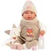 Llorens: Tina 44 cm große Neugeborenenpuppe mit Geräuschfunktion im Fuchs-Outfit Bild 1