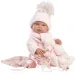 Llorens: Tina Neugeborenes Baby im rosa Set mit Babydecke und Schnuller 43cm Bild 1