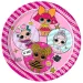 L.O.L. Surprise: 8-teiliges Pappteller-Set 23cm