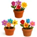 Lufttrocknender Knetmasse Blumenbastelset in verschiedenen Varianten 1 Stück Bild 3