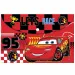 Luna: Disney Cars Kunststoff-Dokumentenmappe mit Druckknopf im A4-Format