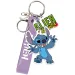 Luna: Disney Stitch Schlüsselanhänger mit Karabiner und Figurenverzierung