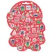 Luna: Disney Stitch Weihnachtsstickerset mit 300 Aufklebern Bild 3