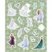 Luna: Frozen Malbuch mit Stickern und 6 Filzstiften