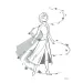 Luna: Frozen Malbuch mit Stickern und 6 Filzstiften