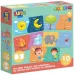 Luna: Mein erstes Puzzle – Lerne die Gegensätze kennen! 10x2 Teile Paar-Puzzle Bild 1