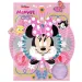 Luna: Minnie Maus Malbuch, mit Aufklebern und 6 Filzstiften Bild 1
