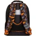 Luna: Must Team Astronaut schwarz-orange abgerundeter Schulrucksack mit 3 Fächern, 32x18x43 cm