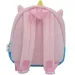 Luna: Must Team Unikornis rosa Kindergarten-Plüschrucksack 27x7x24 cm