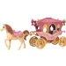 Luna: Prinzessinnen-Pferdewagen-Spielset in rosa Bild 2