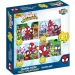 Luna: Spidey 4-in-1 Puzzle mit 12-15-20-24 Teilen Bild 1