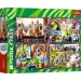 Lustige Tiere 4x250 Teile Puzzle - Trefl