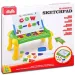 Magnetisches Zeichentisch-Set mit Buchstaben und Zahlen 33cm
