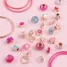 Make it Real: Kristall Medaillon Armbänder Pink Bild 5