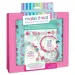 Make it Real: Kristall Medaillon Armbänder Pink Bild 1