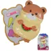 Make-Up-Set: Schminkpalette in Hamsterform mit Pinsel Bild 1