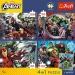 Marvel Avengers - 4 x 88 Teile Premium Plus Kids Puzzle - Trefl Bild 2