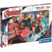 Marvel: Die Rächer Supercolor Glitzer-Puzzle 104 Teile - Clementoni Bild 1