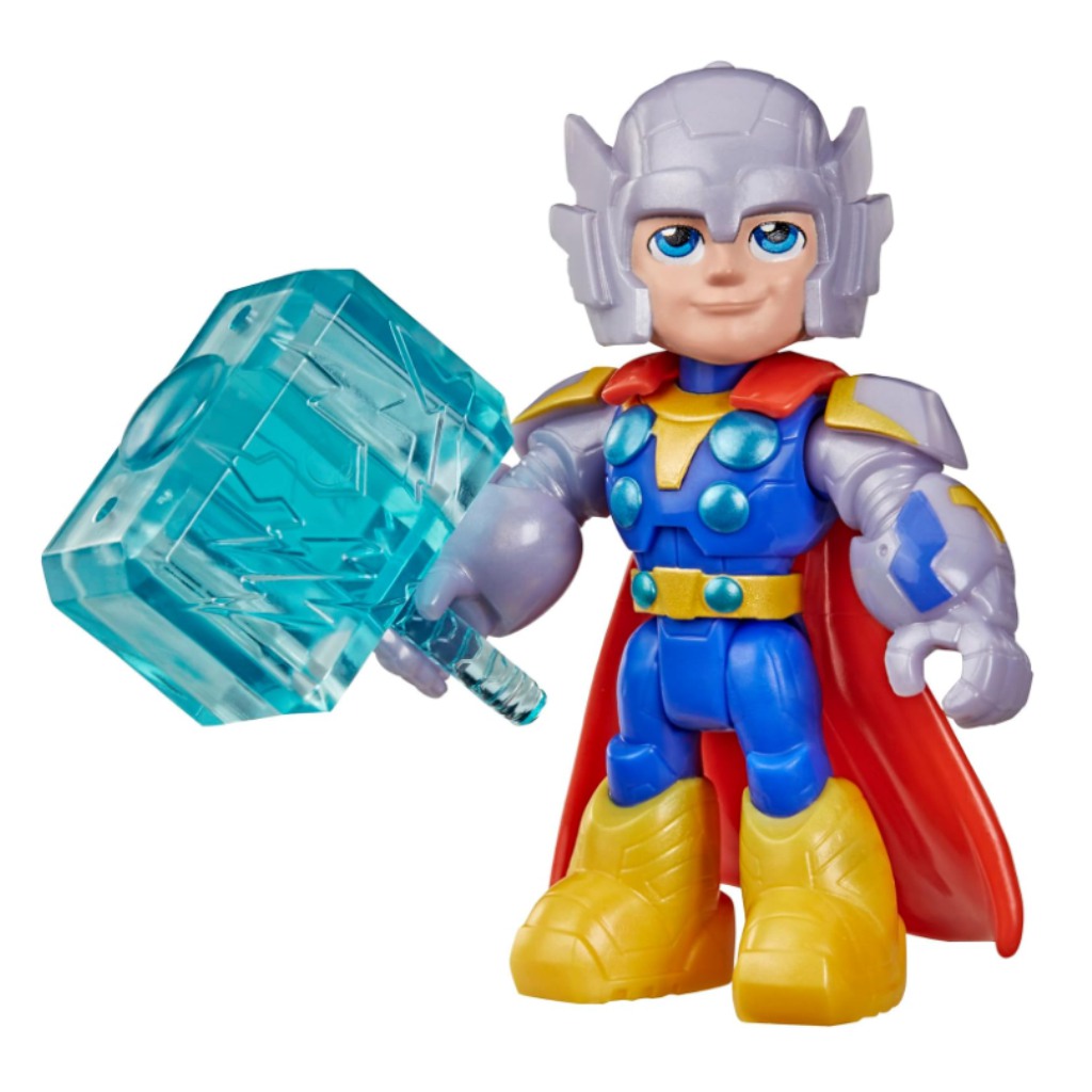 Marvel Iron Man und seine fantastischen Freunde: Thor Actionfigur mit Zubehör - Hasbro Bild 3