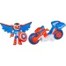 Marvel Iron Man und seine wunderbaren Freunde - Captain America und Super Bike Fahrzeug - Hasbro Bild 2