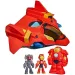 Marvel Iron Man und seine fantastischen Freunde - Giant Sized Armor Iron Jet Spielset - Hasbro Bild 2