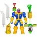 Marvel Mix Mashers: Avengers Thanos Figur mit Zubehör - Hasbro Bild 2