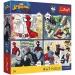 Marvel Spider-Man - 4 x 88 Teile Premium Plus Kids Puzzle - Trefl Bild 1