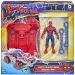 Marvel Spider-Man ActionVerse: Spider-Man-Figur mit Auto und dehnbaren Netzgeschossen – Hasbro Bild 1