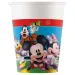 Mickey-Maus-Muster Pappbecher 8er-Set 200ml