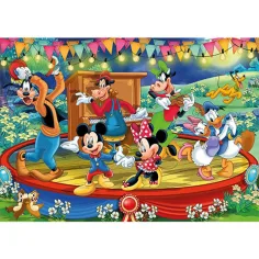 Mickey Maus Supercolor 2-in-1 Puzzle 2x60 Teile - Clementoni Bild 3