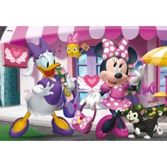 Minnie Maus 2-in-1 Puzzle und Malset mit 108 Teilen, 50x35 cm – Lisciani Bild 2